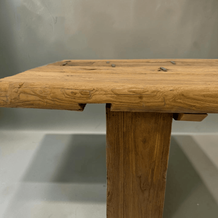 Water Tiger Furniture Rectangle Chinese Elm Coffee Table | 167x64x40cm