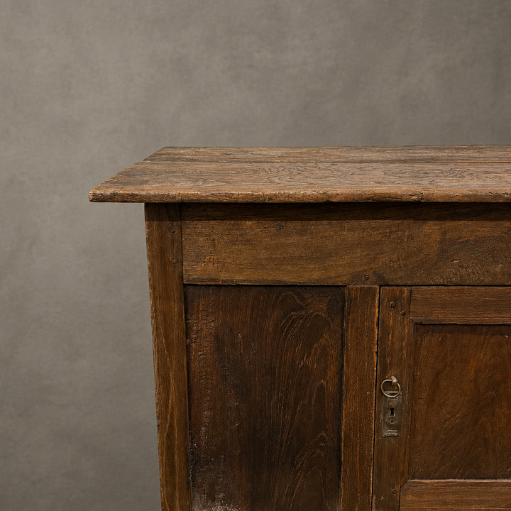Water Tiger Furniture Vintage Teak Front Opening Low Cabinet