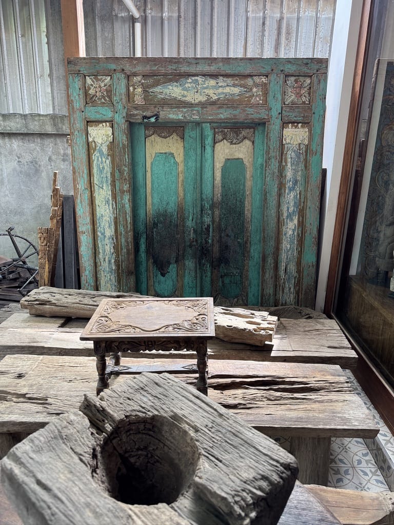 Water Tiger Decor Balinese Door and Frame