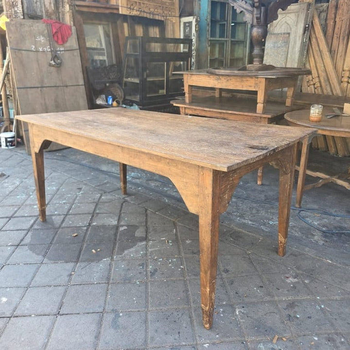 Water Tiger Decor Vintage Teak Table