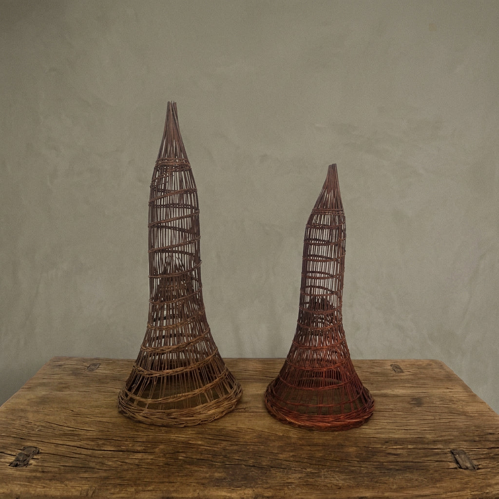 Water Tiger Decor Antique Fishing Traps