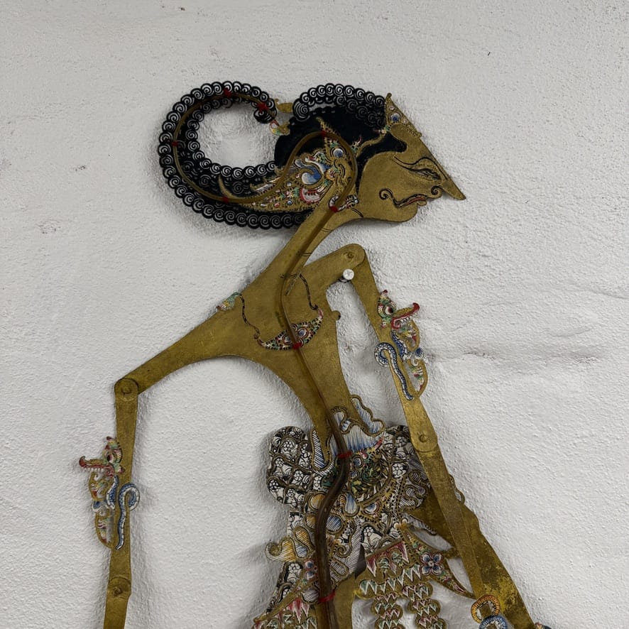 Vintage Balinese Wayang Kulit - Puppets