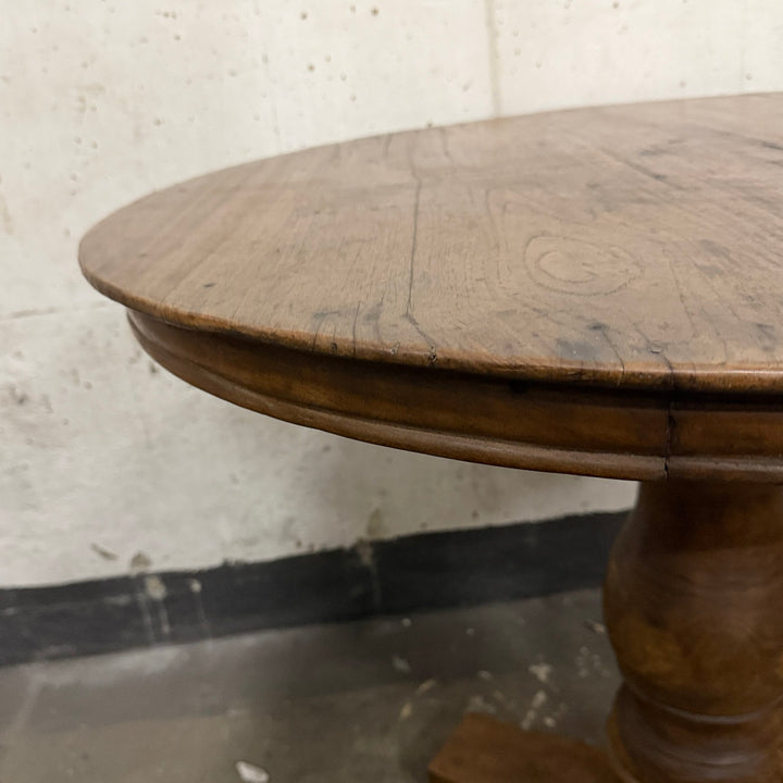 Water Tiger Furniture Indonesian Vintage Round Teak Table