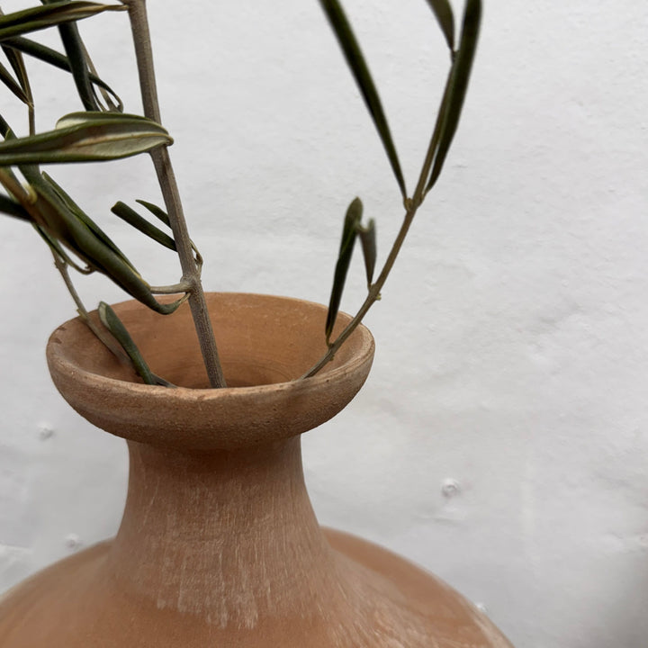 Water Tiger Decor Antique Narrow Neck Wine Pot