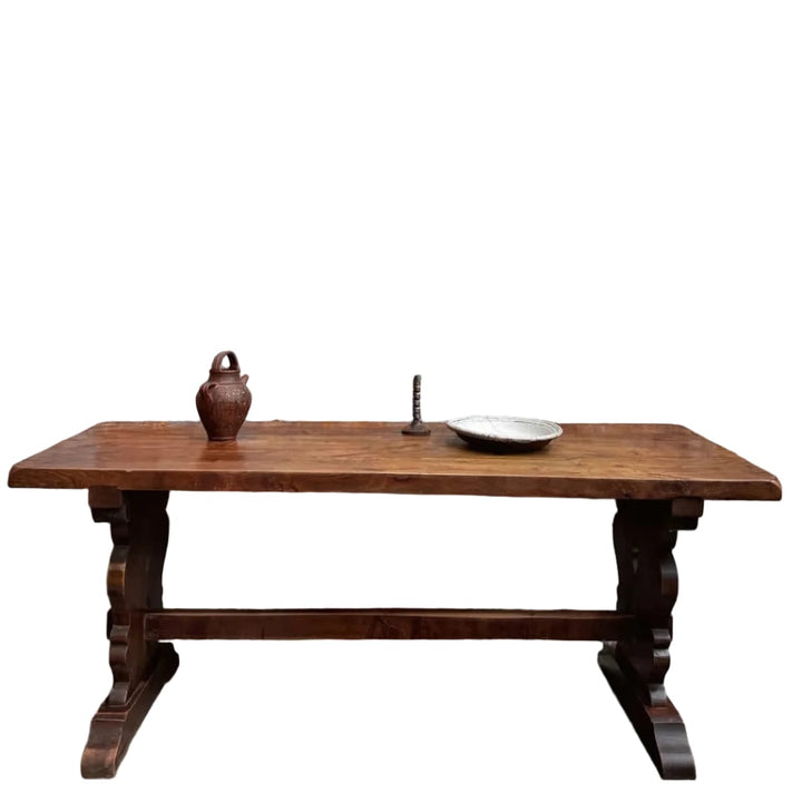 Water Tiger Furniture French 19th Century Oak Refectory Table