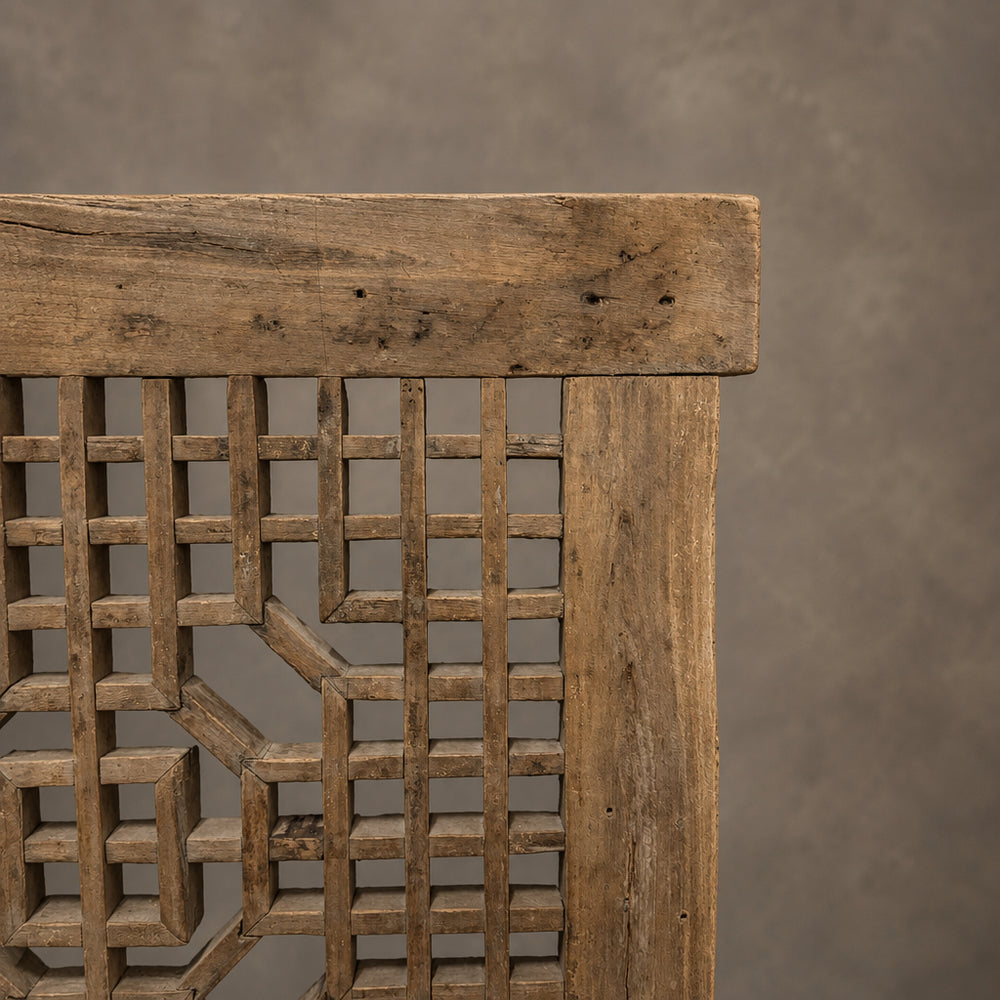 Water Tiger Furniture Antique Elm Window Screen