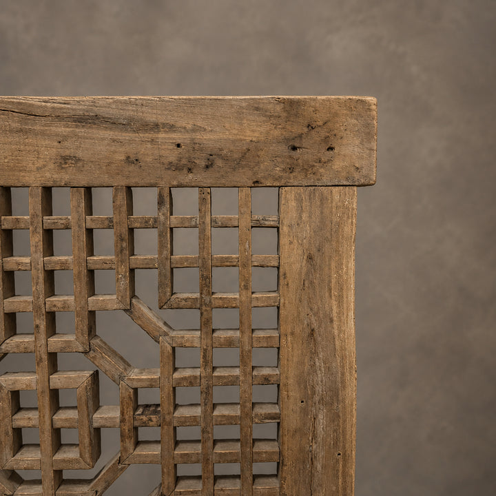 Water Tiger Furniture Antique Elm Window Screen
