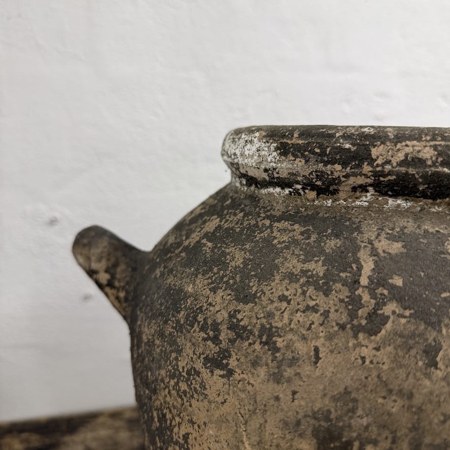 Water Tiger Decor Indonesian Aged Terracotta Pots