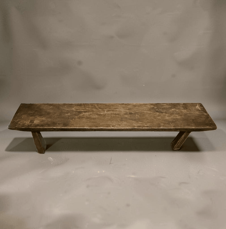 Water Tiger Furniture Organic Shaped Leg Hand Made Teak Benches