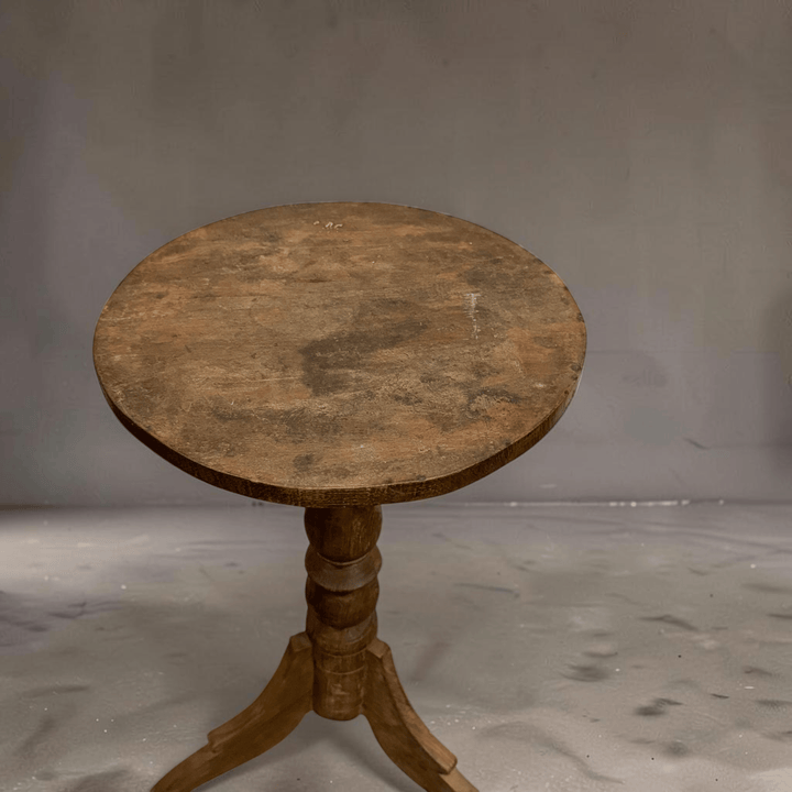 Water Tiger Decor Vintage Teak Lamp Tables