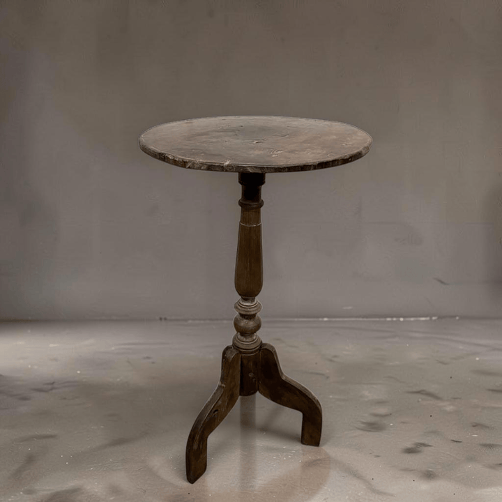 Water Tiger Decor Vintage Teak Lamp Tables