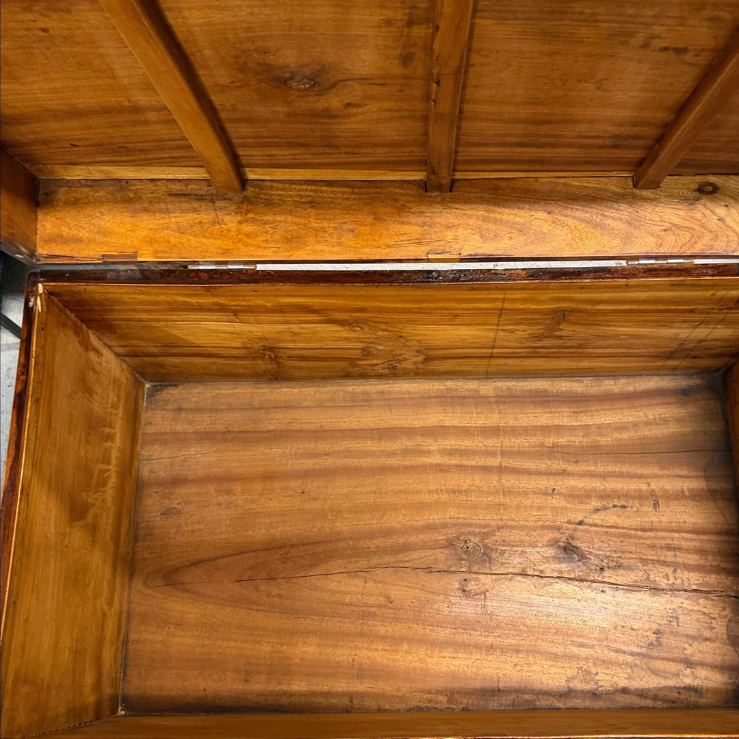 Early 20th Century Chinese Wooden Trunk