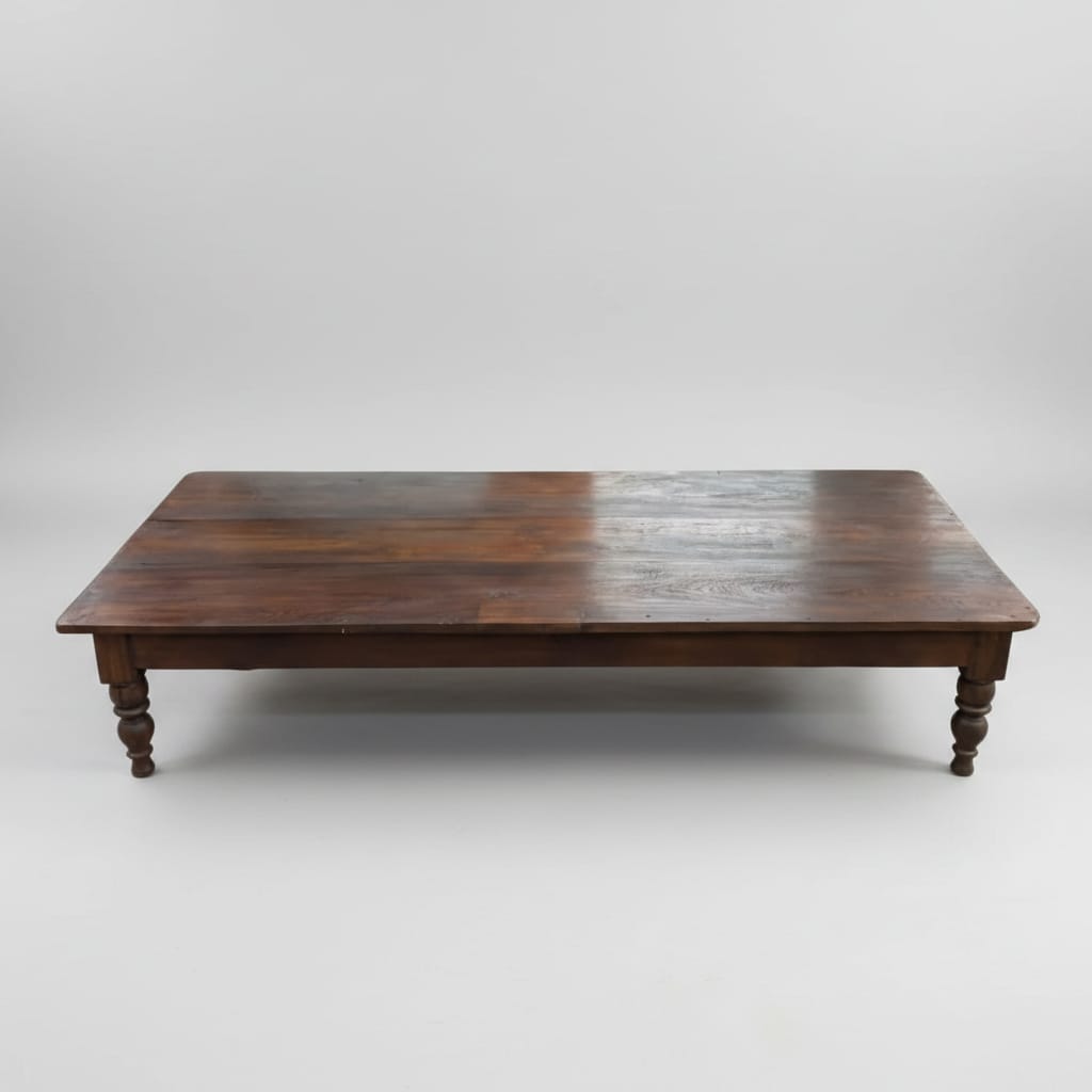Water Tiger Decor Vintage Teak Coffee Table From Indonesia