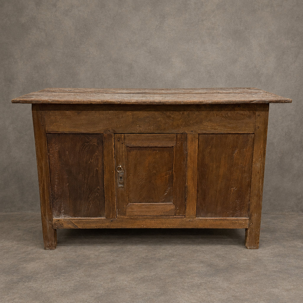 Water Tiger Furniture Vintage Teak Front Opening Low Cabinet