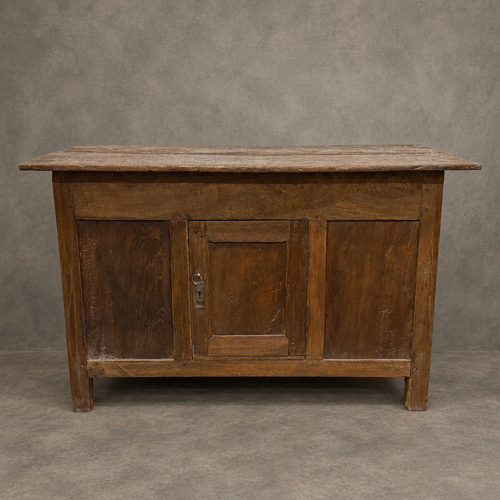 Water Tiger Furniture Vintage Teak Front Opening Low Cabinet