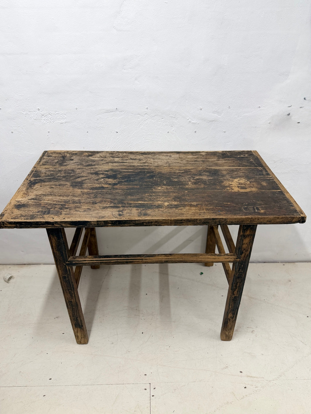 Water Tiger Furniture Blackened Antique Short Wine Table