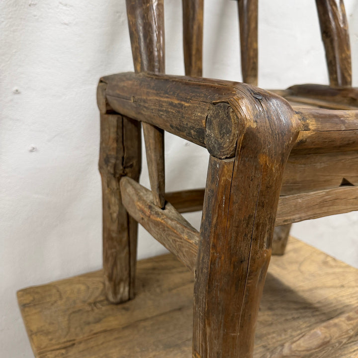 Water Tiger Furniture Chinese Antique Farmers Chair