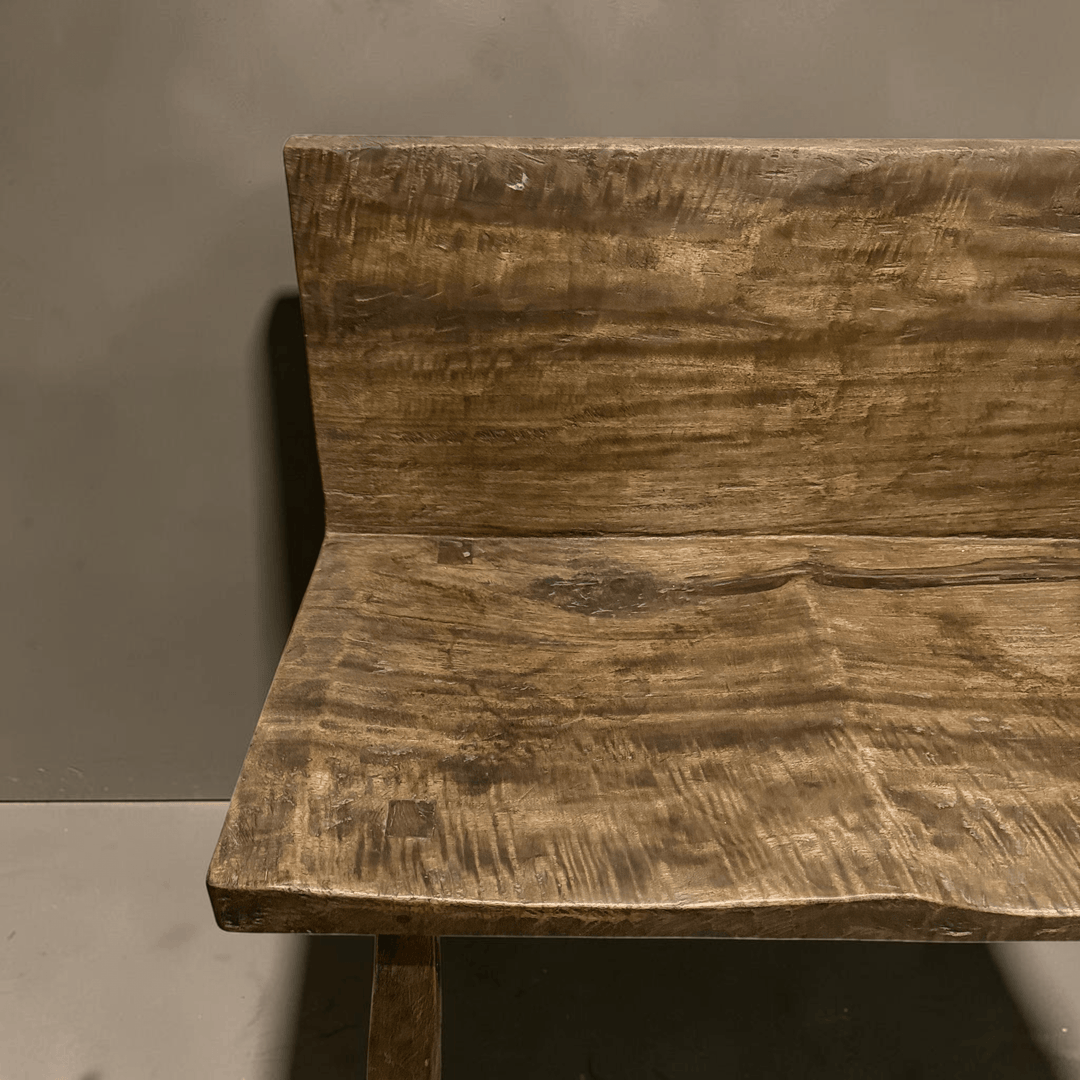Water Tiger Furniture Teak Wavy One Of A Kind Bench Seat