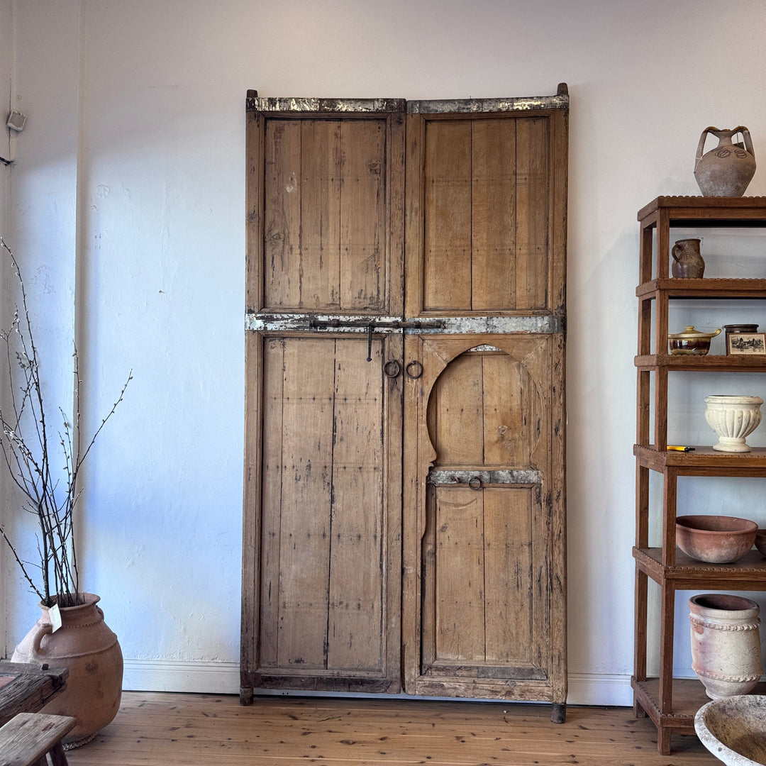 Water Tiger doors Vintage Moroccan Riad Doors - Authentic Marrakech Craftsmanship