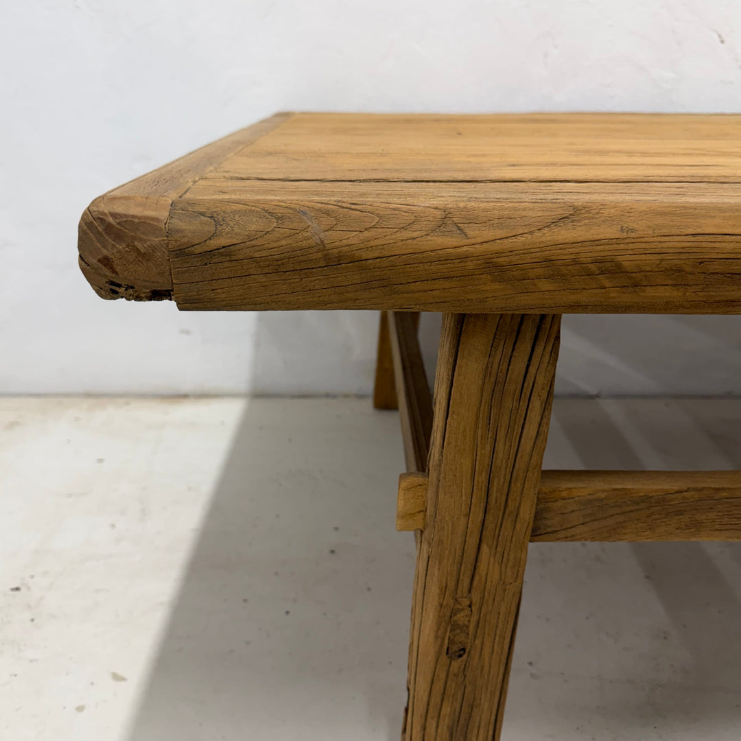 Water Tiger Furniture Rectangle Chinese Elm Coffee Table | 140x60x47cm