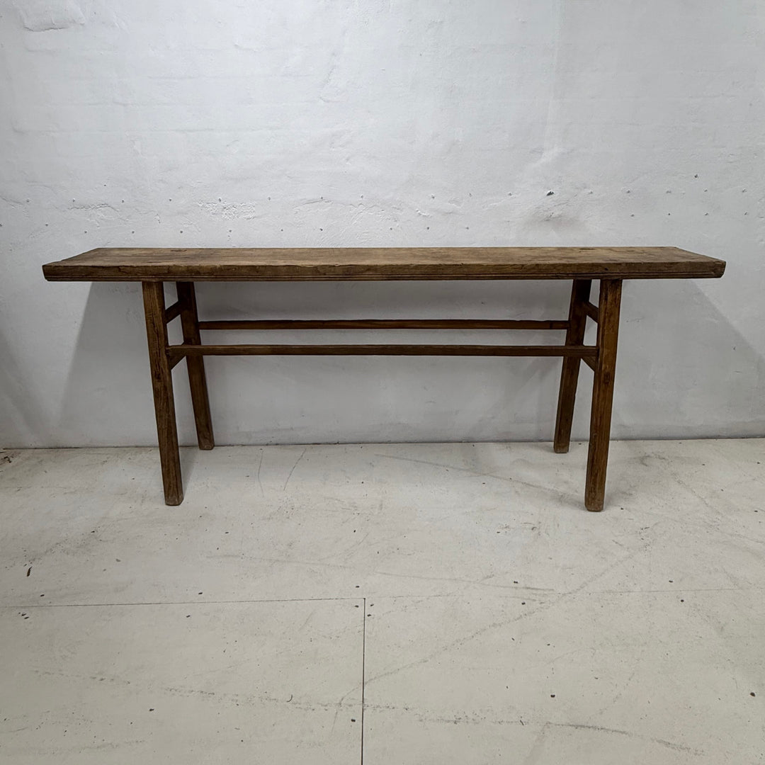 Water Tiger Furniture Antique Long Elm Console | 212x30x87cm