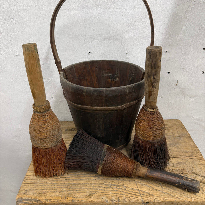 Water Tiger Decor Antique Hard Bristle Brushes