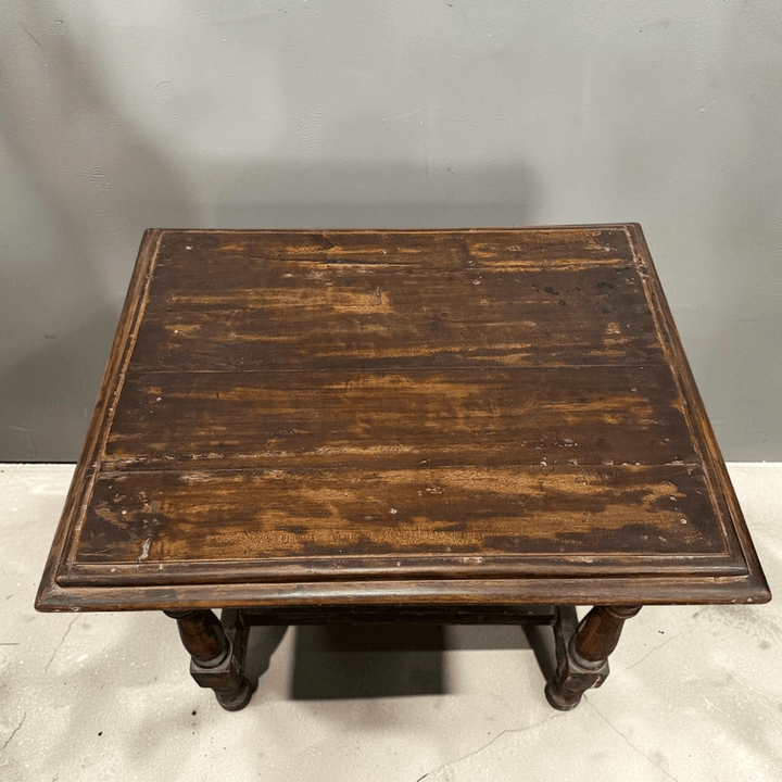 Water Tiger Furniture Colonial Side Table With Bottom Shelf