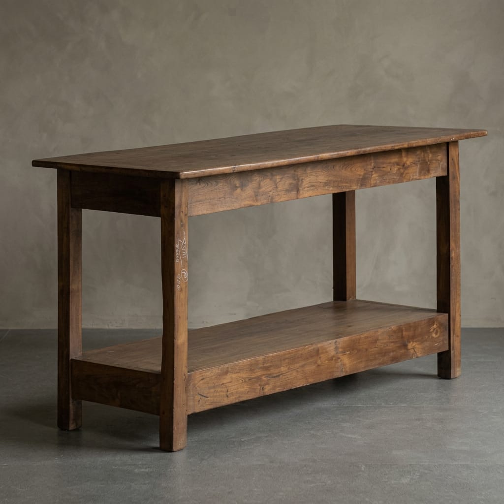 Water Tiger Furniture Vintage Teak Drapers Table
