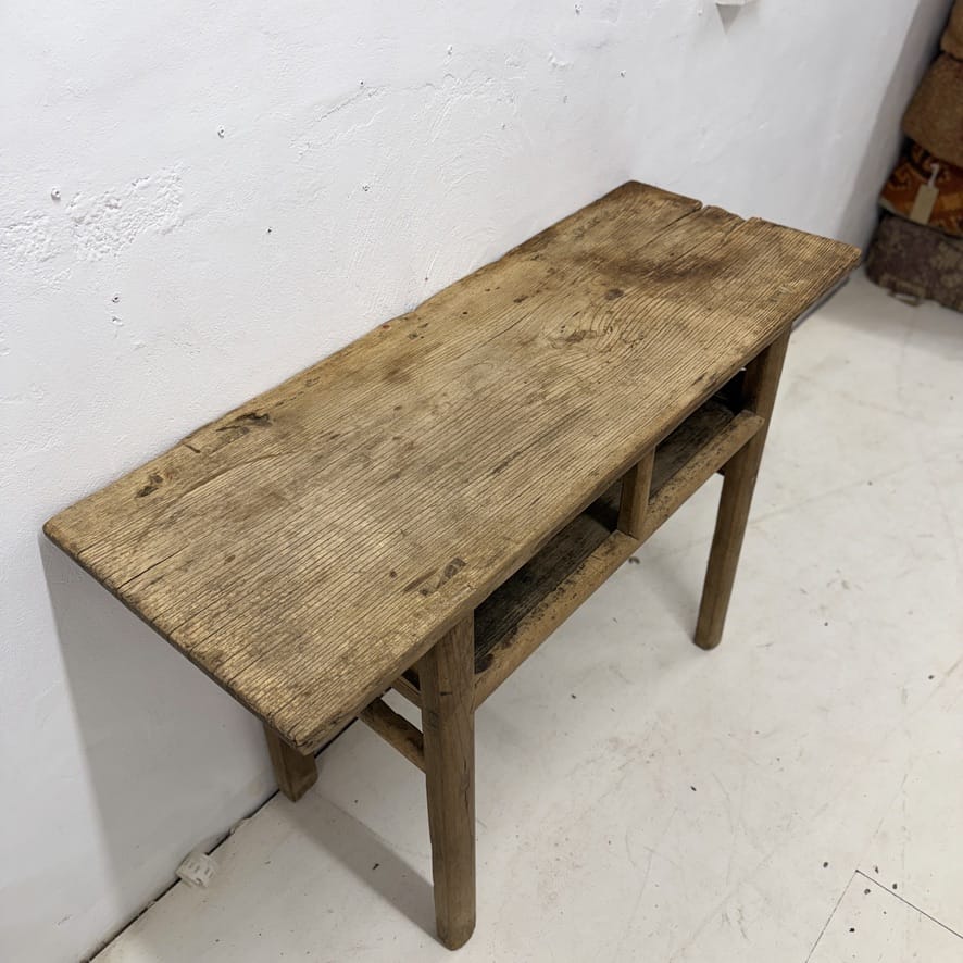 Water Tiger Furniture Antique Short Elm Console | 114x41x76cm