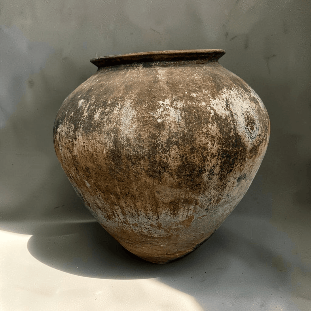 Water Tiger pot Terracotta Vintage Water Pot from Borneo