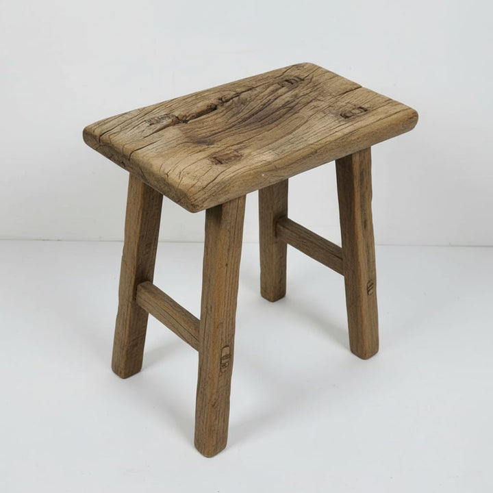 Water Tiger Furniture Original Vintage Chinese Elm Workers Stools