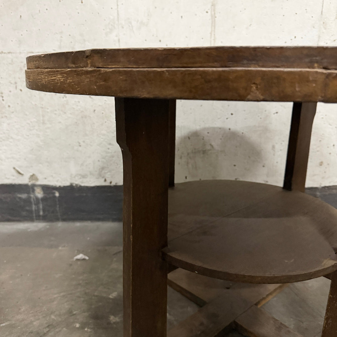 Water Tiger Decor Mid Century Style Vintage Teak Side Table
