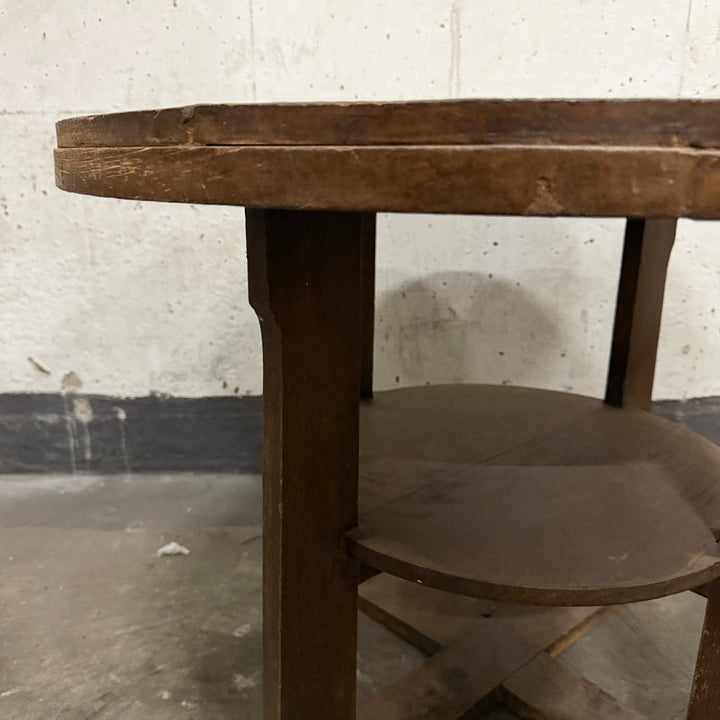 Water Tiger Decor Mid Century Style Vintage Teak Side Table