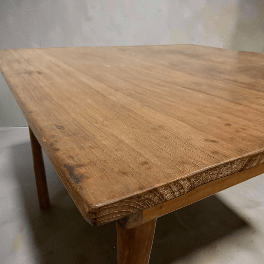 Water Tiger Furniture Striking Aged Teak Square Table