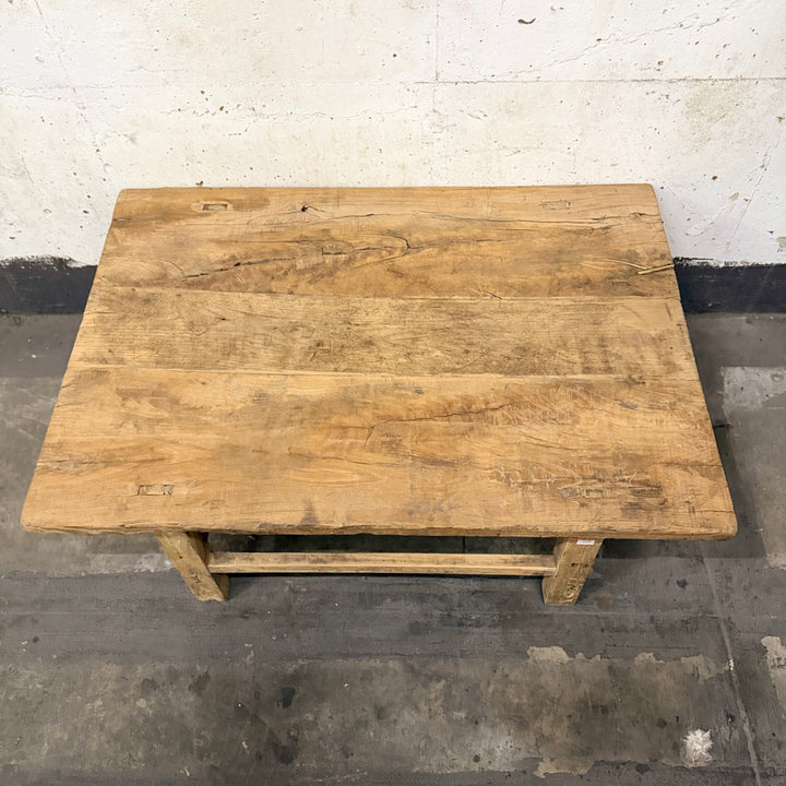 Water Tiger Furniture Rectangle Chinese Elm Coffee Table | 100x69x38cm