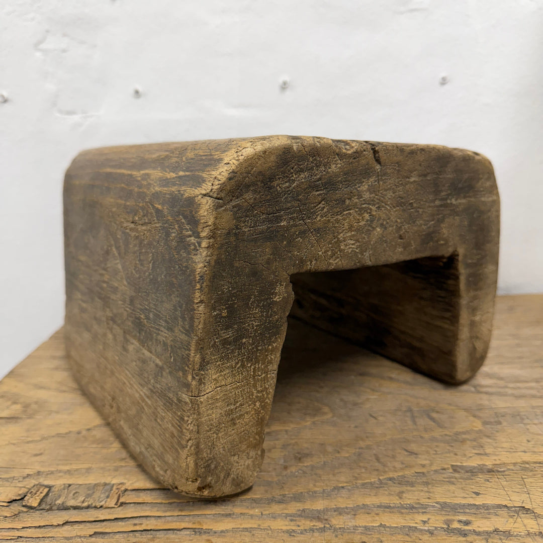 Water Tiger Furniture Antique Wooden Head Rest- Riser