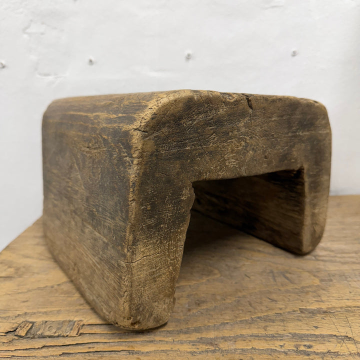 Water Tiger Furniture Antique Wooden Head Rest- Riser