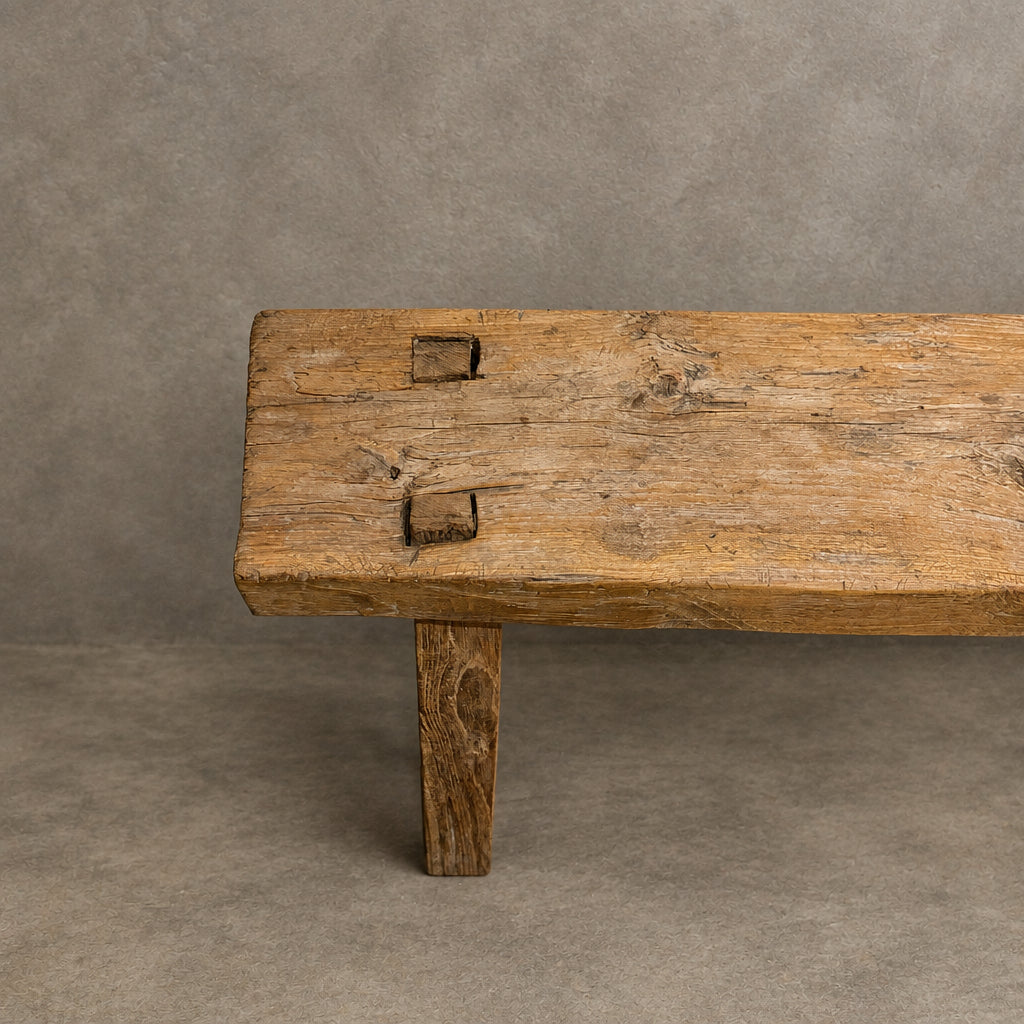 Water Tiger Decor Rustic Teak Wood Bench From Java