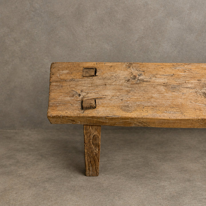 Water Tiger Decor Rustic Teak Wood Bench From Java