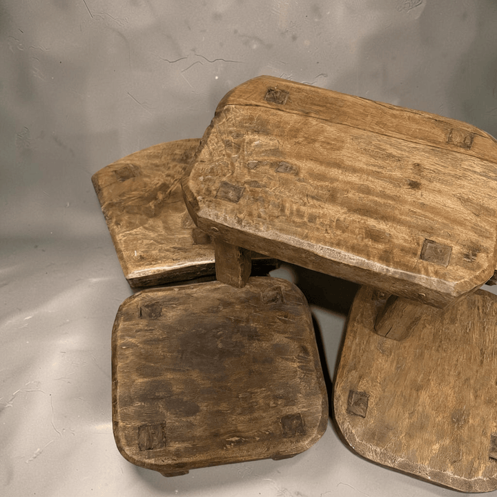 Water Tiger Furniture Hand Carved Stools