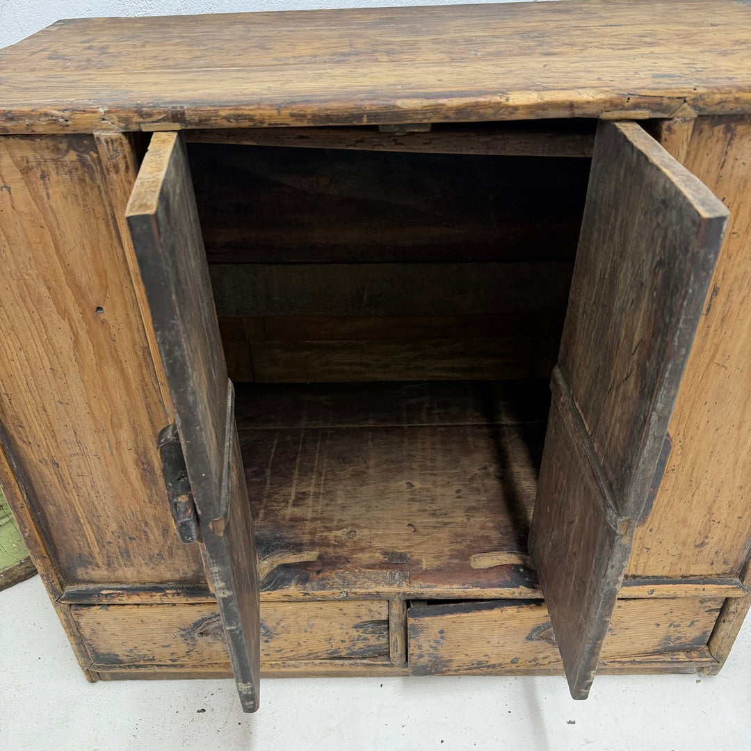 Water Tiger Furniture Antique Elm Storage Cabinet