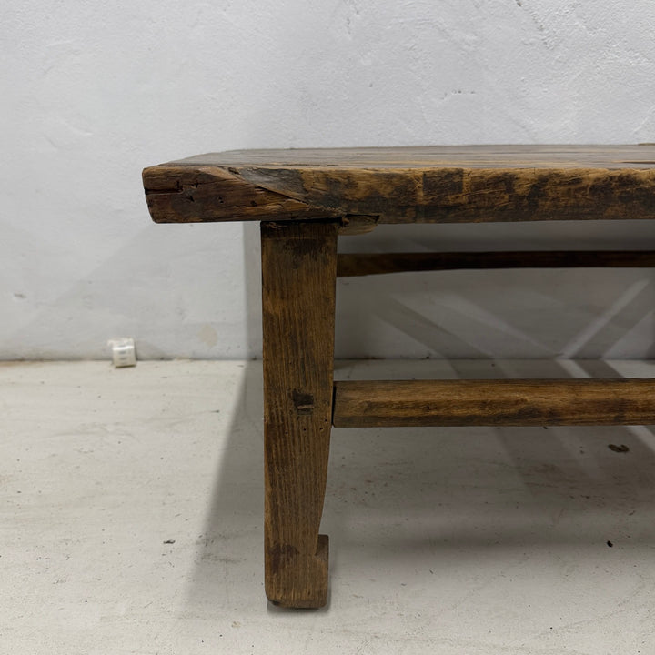 Water Tiger Furniture Antique Rectangle Chinese Elm Coffee  | 82x63x36cm