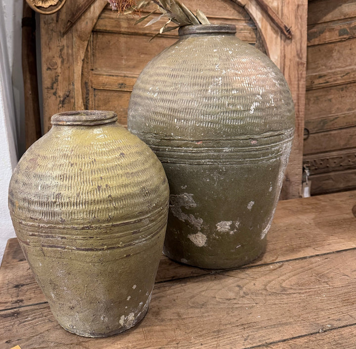 Water Tiger pots Antique Martaban Jars of Dragon Jars