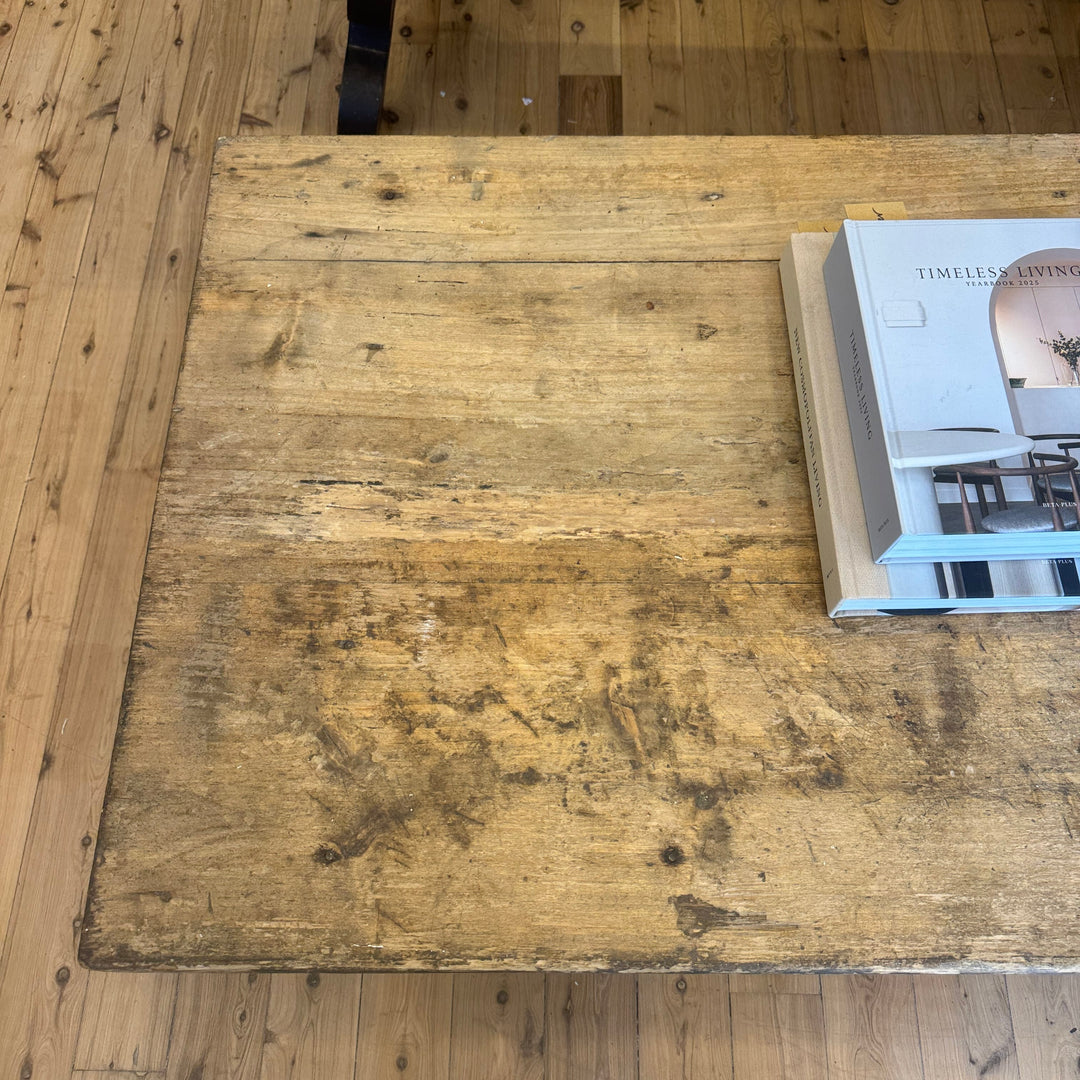 Water Tiger Furniture 19th-Century French Coffee Table - Farmhouse Style  | Water Tiger