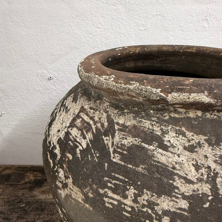 Water Tiger Decor Indonesian Aged Terracotta Pots