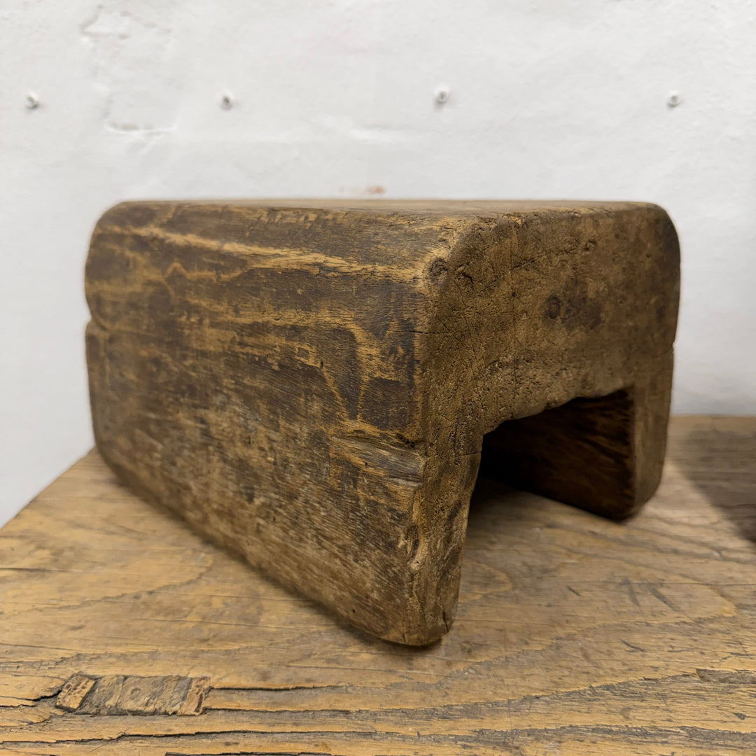 Water Tiger Furniture Antique Wooden Head Rest- Riser