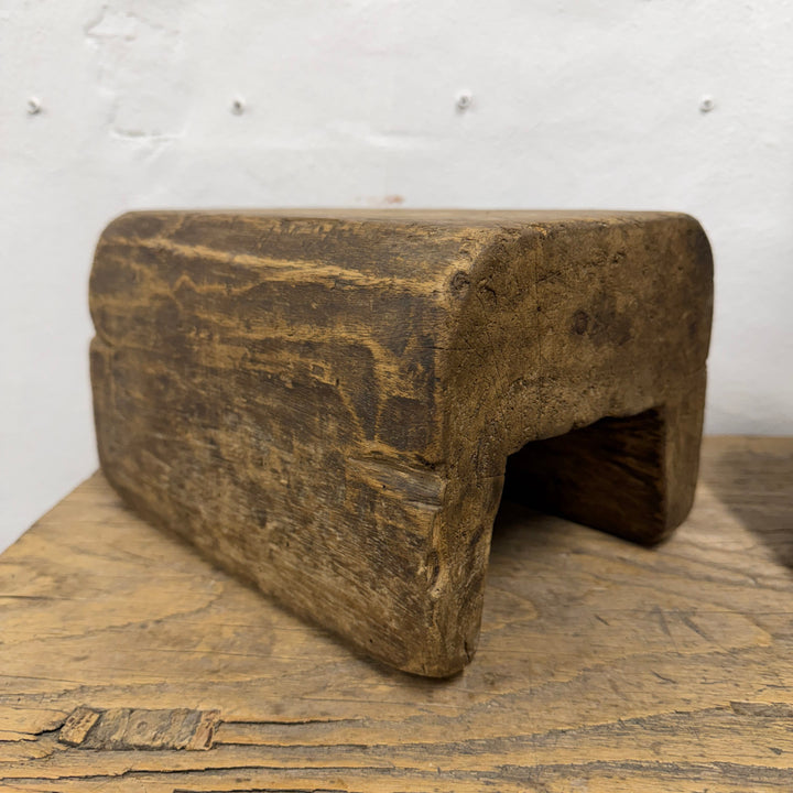 Water Tiger Furniture Antique Wooden Head Rest- Riser
