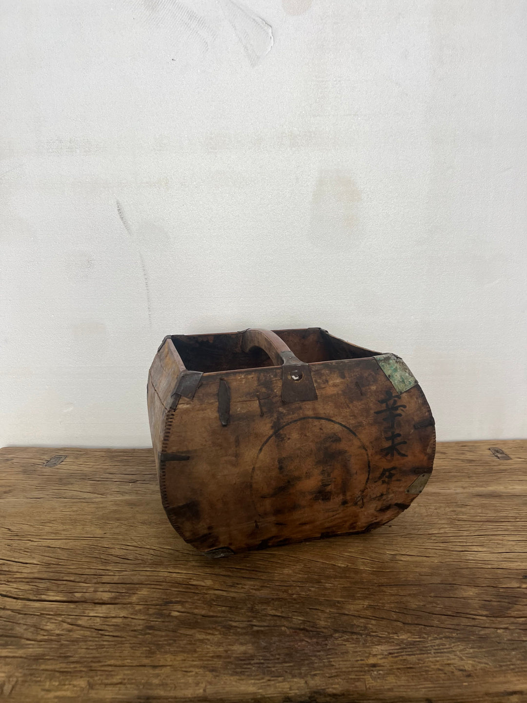 Water Tiger Decor Antique Rice Measures