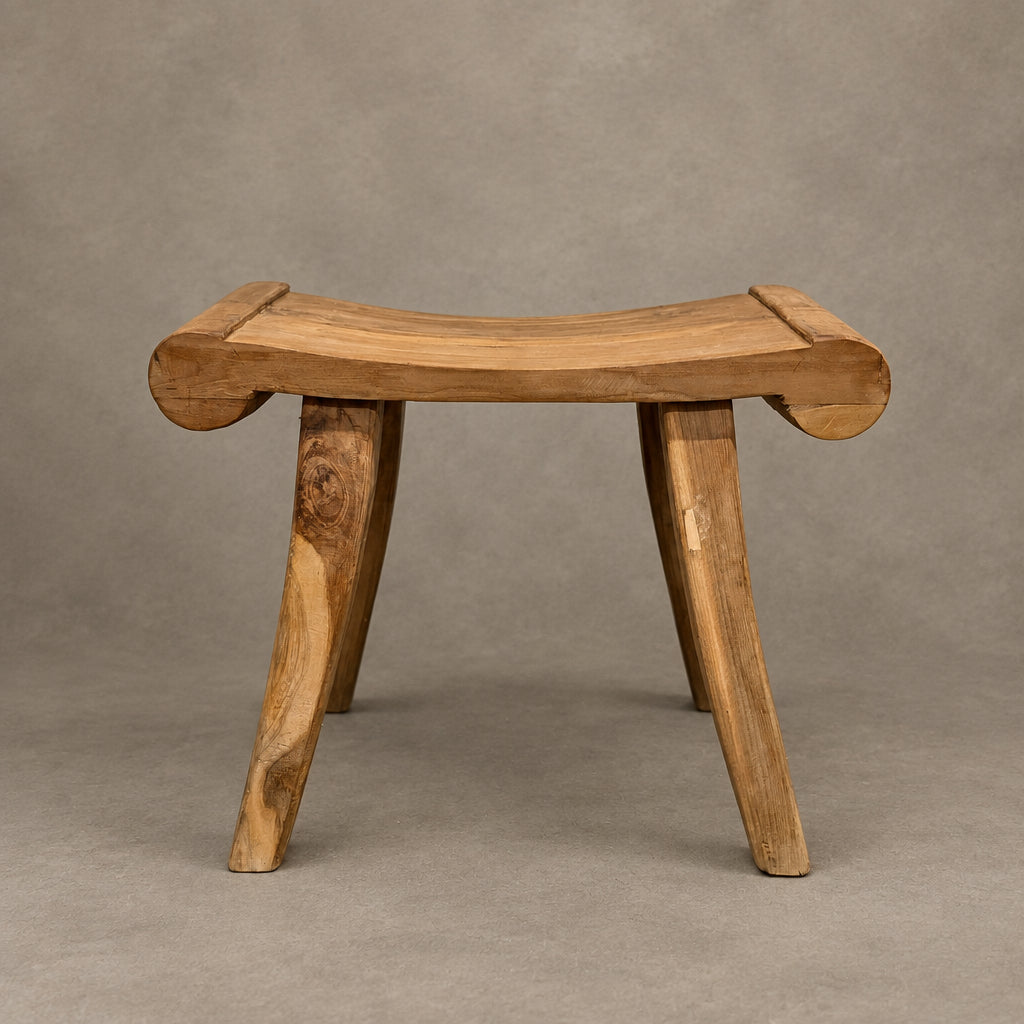 Water Tiger Furniture Teak Saddle Stools