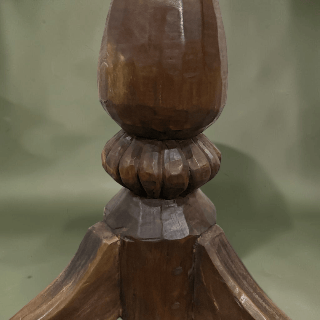 Water Tiger Furniture Cafe Style Organic HandCarved Side Table